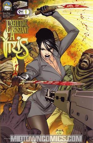 Executive Assistant Iris #1 Regular Joe Benitez Cover