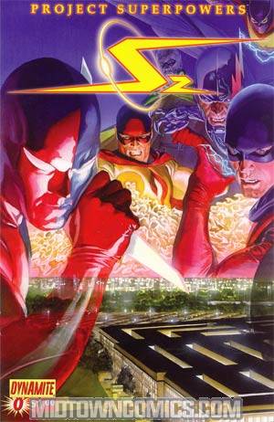 Project Superpowers Chapter 2 #0 Cover A Reg Alex Ross Left Side Cover