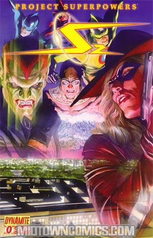 Project Superpowers Chapter 2 #0 Cover C Reg Alex Ross Right Side Cover