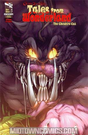 Tales From Wonderland Cheshire Cat One Shot Cover A Angel Medina