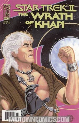 Star Trek II The Wrath Of Khan #2 Incentive David Deitrick Variant Cover