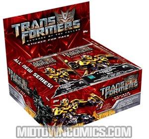 Transformers Revenge Of The Fallen Sticker Fun Box