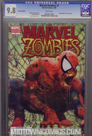 Marvel Zombies #1 Cover G 2nd Ptg Variant CGC 9.8