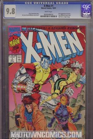 X-Men Vol 2 #1 Cover I Colossus CGC 9.8