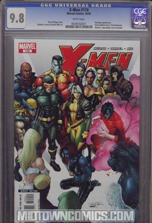X-Men Vol 2 #174 Cover B CGC 9.8