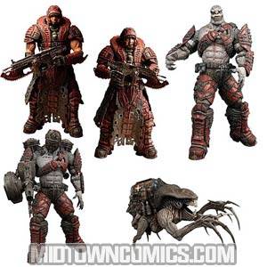 Gears Of War Series 4 Complete 5-Figure Set