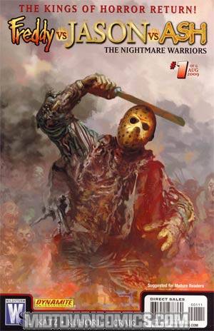 Freddy vs Jason vs Ash Nightmare Warriors #1 Cvr A Jason