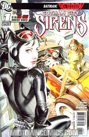 Gotham City Sirens #1 Cover B Incentive JG Jones Variant Cover