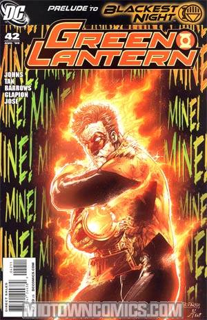Green Lantern Vol 4 #42 Cover A Regular Philip Tan Cover (Blackest Night Prelude)