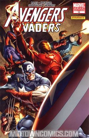 Avengers Invaders #12 Cover B Incentive Dale Eaglesham Variant Cover