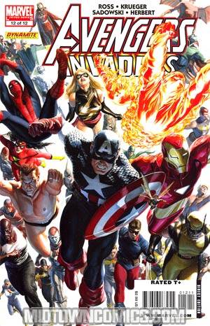 Avengers Invaders #12 Cover A Regular Alex Ross Cover