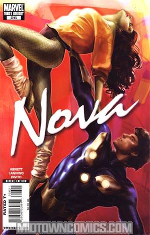 Nova Vol 4 #26 Cover B Incentive 80s Decade Variant Cover (War Of Kings Tie-In)