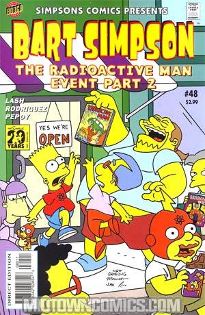 Bart Simpson Comics #48 (Great Extreme Ultimate And Totally Awesome Radioactive Man Event Part 2)