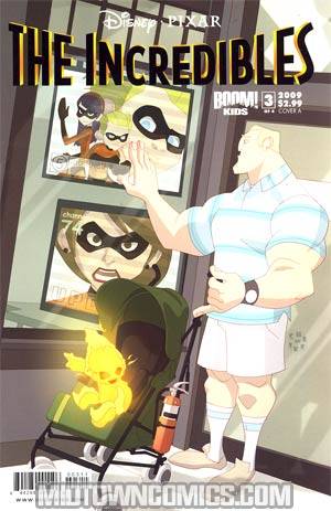 Disney Pixars Incredibles Family Matters #3 Cover A