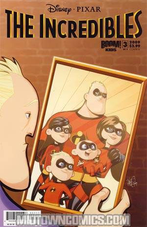 Disney Pixars Incredibles Family Matters #3 Cover B