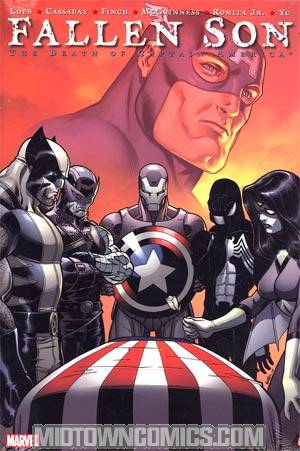 Fallen Son Death Of Captain America HC New Edition