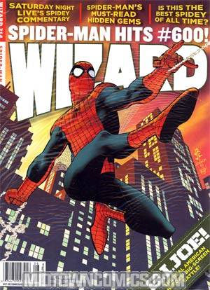 Wizard Comics Magazine #214 Spider-Man John Romita Jr Cvr