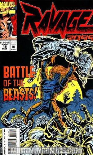 Ravage 2099 #18 Cover B Without Cards
