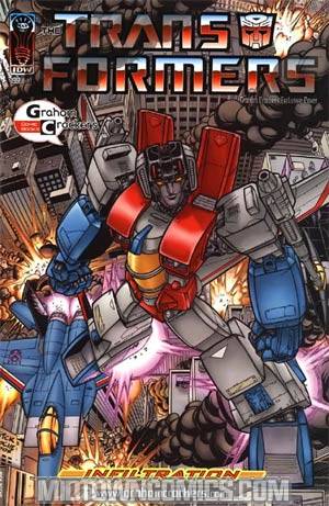 Transformers Infiltration #1 Graham Crackers Exclusive Variant Cover