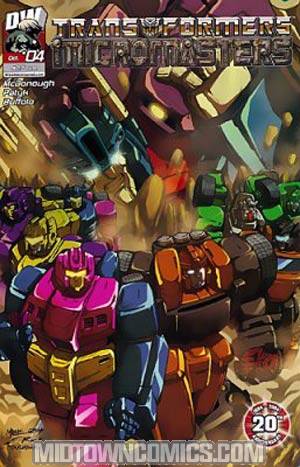 Transformers Micromasters #4 Cover A Alex Milne Cover