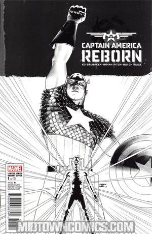 Captain America Reborn #1 Cover E Incentive John Cassaday Sketch Cover