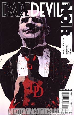 Daredevil Noir #4 Cover A Regular Tomm Coker Cover