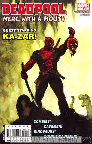 Deadpool Merc With A Mouth #1 1st Ptg Regular Arthur Suydam Cover