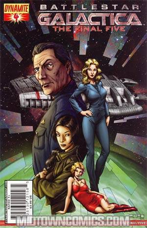 Battlestar Galactica Final Five #4 Cover A Mel Rubi Cover