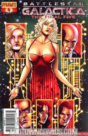 Battlestar Galactica Final Five #4 Cover B Nigel Raynor Cover