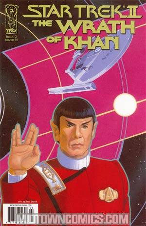 Star Trek II The Wrath Of Khan #3 Incentive David Deitrick Variant Cover