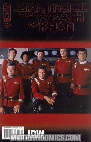 Star Trek II The Wrath Of Khan #3 Regular Cover B