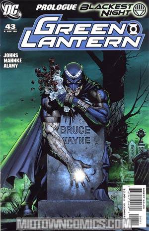 Green Lantern Vol 4 #43 Cover A 1st Ptg Regular Doug Mahnke Cover (Blackest Night Tie-In)