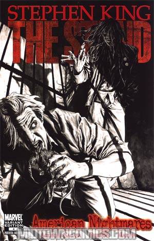 Stand American Nightmares #4 Incentive Lee Bermejo Sketch Variant Cover