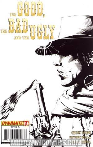 Good The Bad And The Ugly #1 Incentive Dennis Calero Sketch Variant Cover