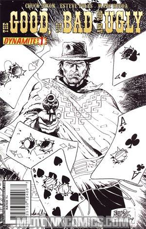 Good The Bad And The Ugly #1 Incentive Sergio Cariello Sketch Variant Cover