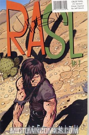 Rasl #1 CBLDF Variant Cover Signed By Jeff Smith