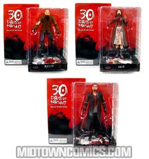 30 Days Of Night Series 1 Complete 3-Figure Variant Extra Bloody Set