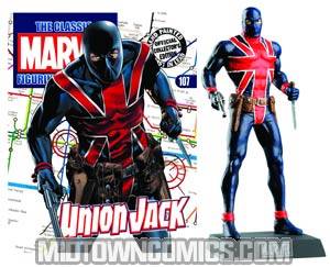 Classic Marvel Figurine Collection Magazine #107 Union Jack