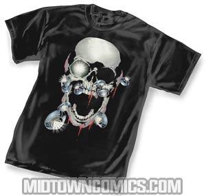 Black Lantern Death T-Shirt Large