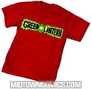 Golden Age Green Lantern Logo T-Shirt Large