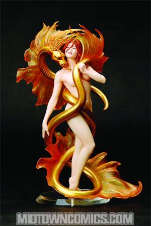 Fantasy Figure Gallery Julie Bell Golden Lover PVC Statue