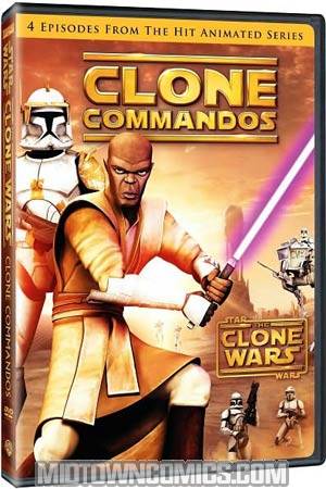 Star Wars The Clone Wars Clone Commandos DVD