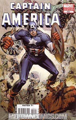 Captain America Vol 5 #600 Cover C 2nd Ptg Variant Cover