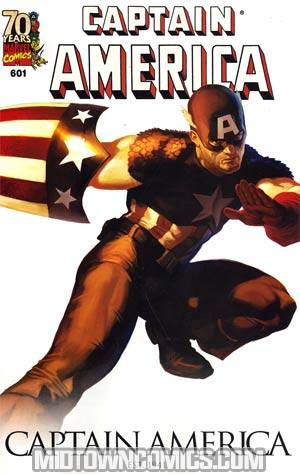 Captain America Vol 5 #601 Cover B 70th Anniversary Marko Djurdjevic Variant Cover