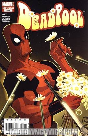 Deadpool Vol 3 #12 Incentive 60s Decade Variant Cover (Dark Reign Tie-In)