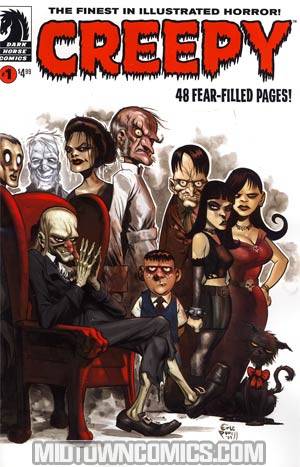Creepy Comics Vol 2 #1 Incentive Eric Powell Family Portrait Variant Cover