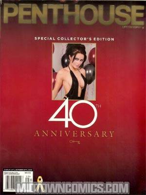 Penthouse Magazine Sep 2009 featuring the 40th Anniversary