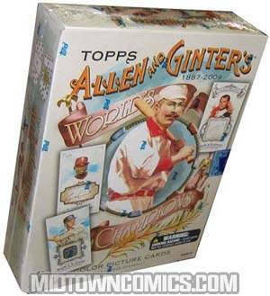 Topps 2009 Allen & Ginter MLB Hobby Trading Cards Pack