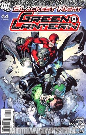 Green Lantern Vol 4 #44 Cover A Regular Doug Mahnke Cover (Blackest Night Tie-In)