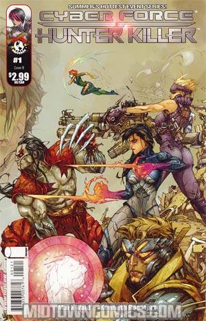 Cyberforce Hunter-Killer #1 Cover B Cyberforce